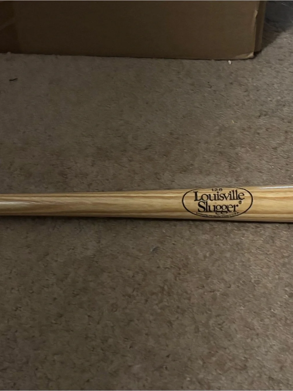 Mini Louisville Slugger Bat - Natural